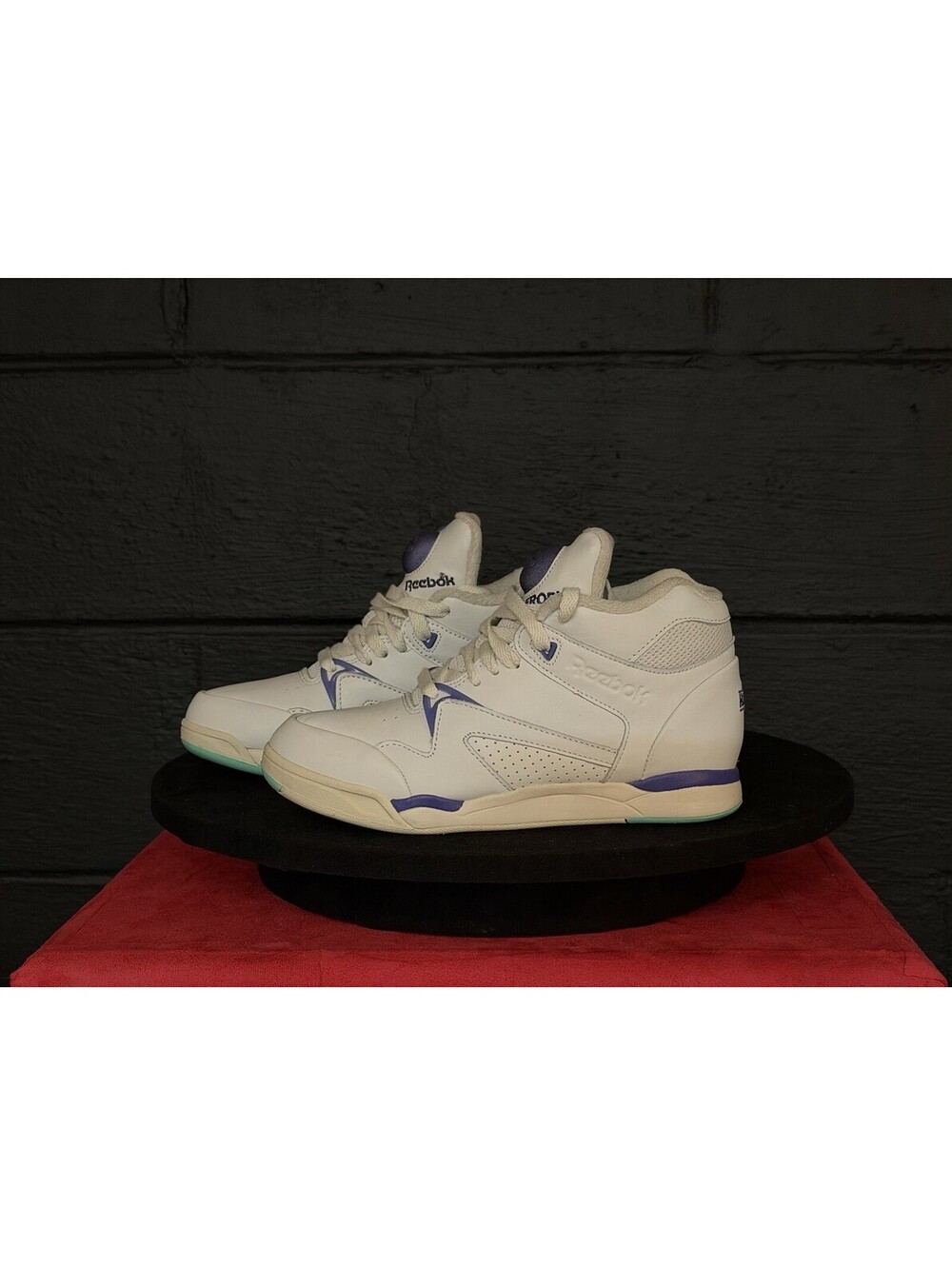 Reebok Pump Aerobic Lite Vintage Y2K Chalk Purple Women’s 6 Deadstock w Half box